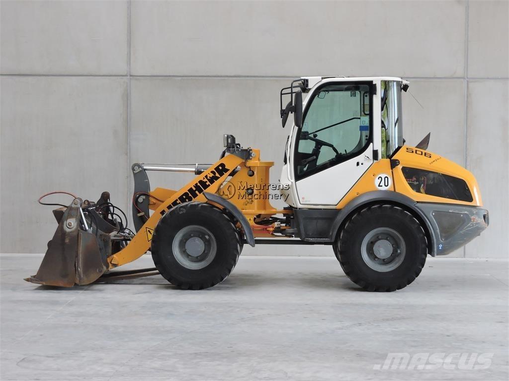 Liebherr L506 + FORK Kolesni nakladalci