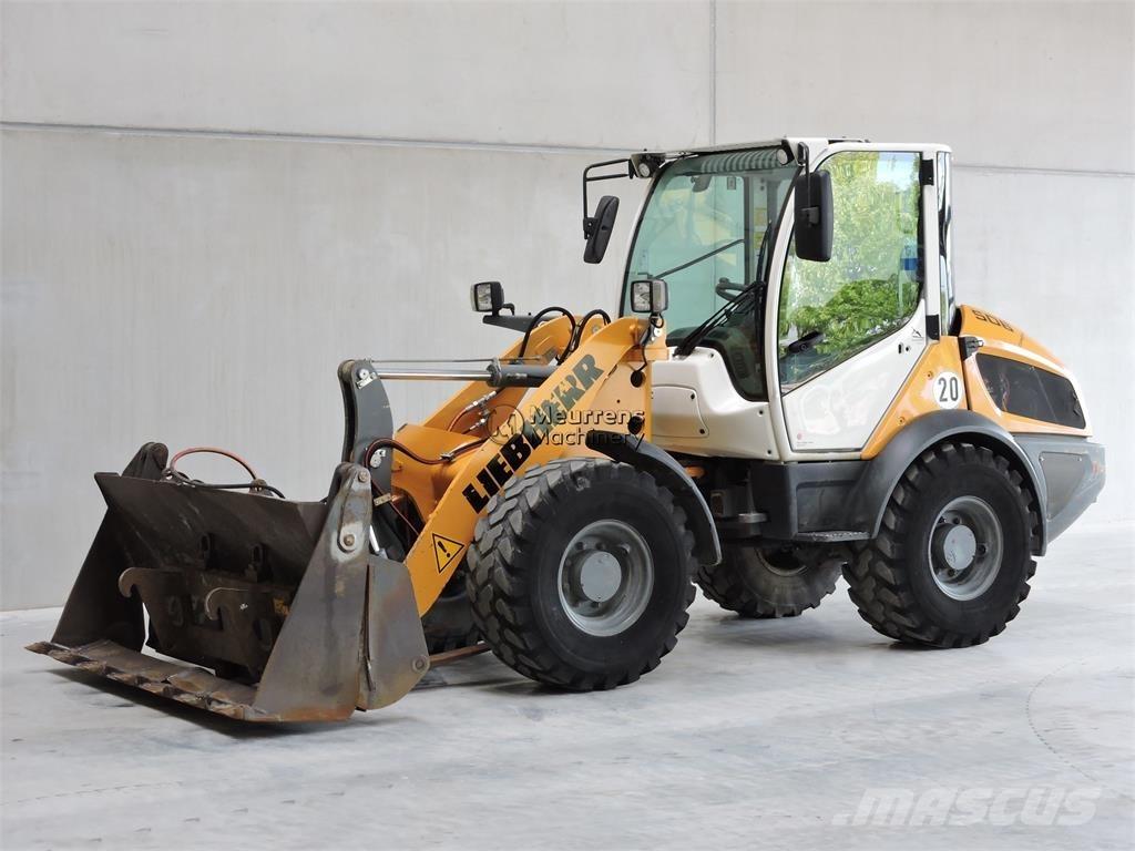 Liebherr L506 + FORK Kolesni nakladalci