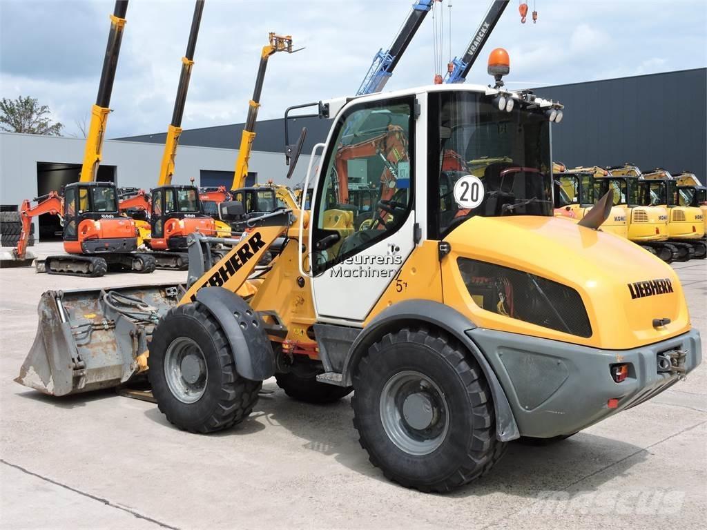 Liebherr L508 + FORK Kolesni nakladalci