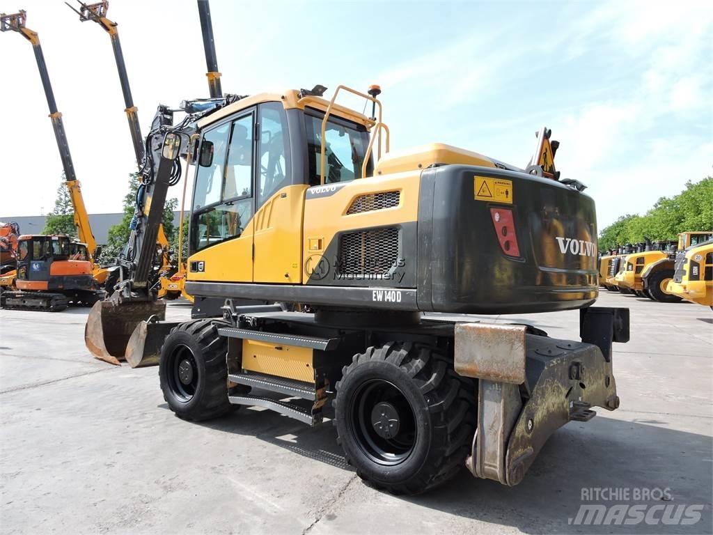 Volvo EW140D Bagri na kolesih
