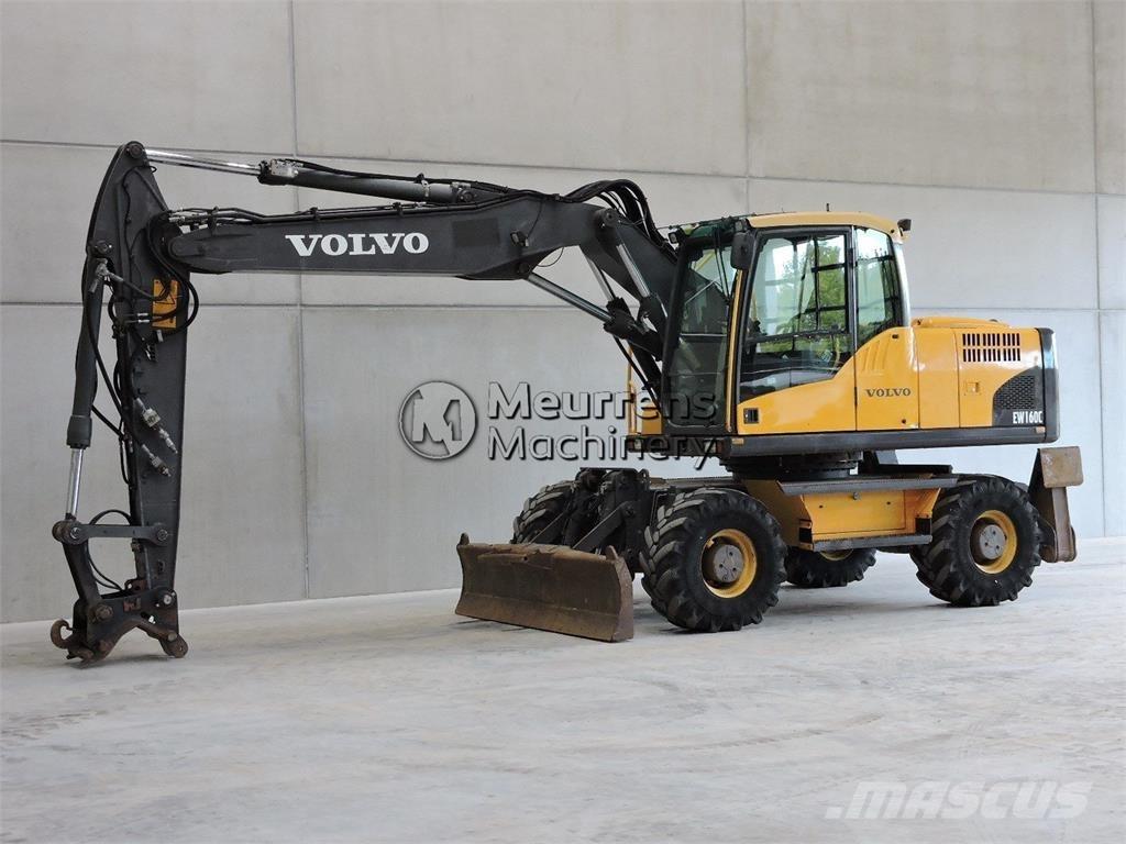 Volvo EW160C Bagri na kolesih