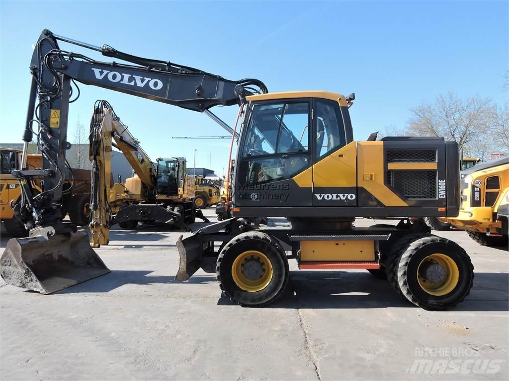 Volvo EW160E Bagri na kolesih