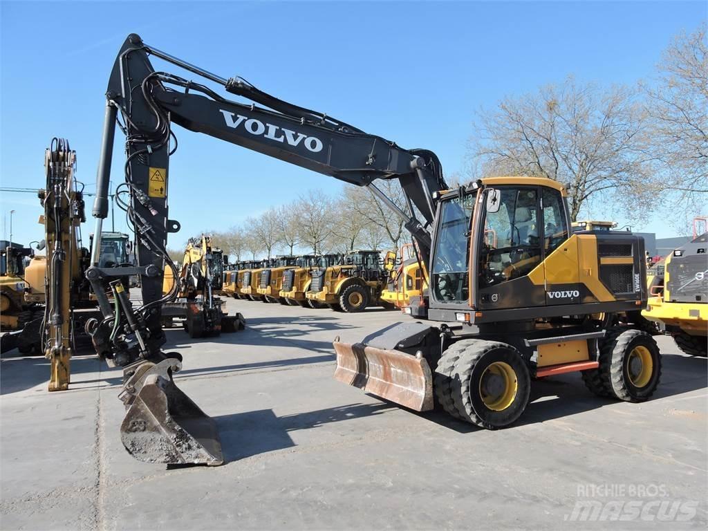 Volvo EW160E ROTOTILT Bagri na kolesih