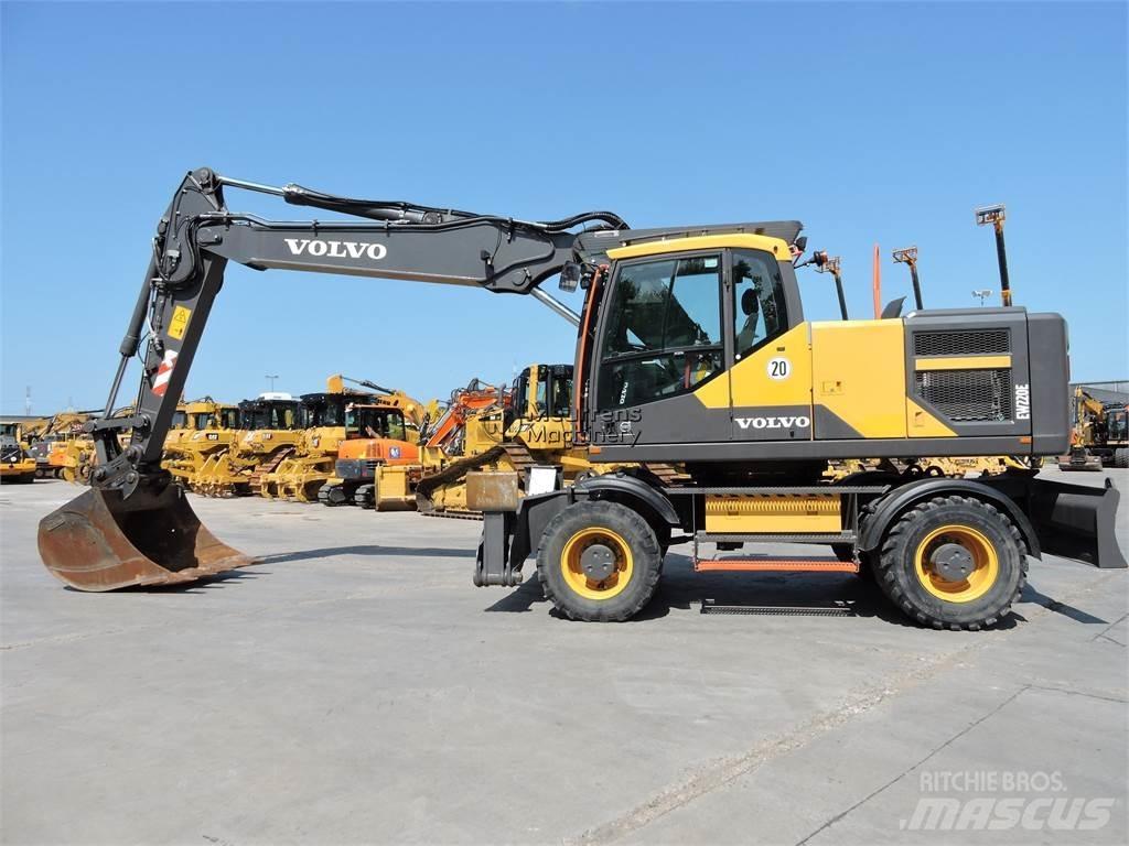 Volvo EW220E GERMAN Bagri na kolesih