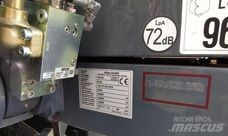 Atlas 140 W Bagri na kolesih