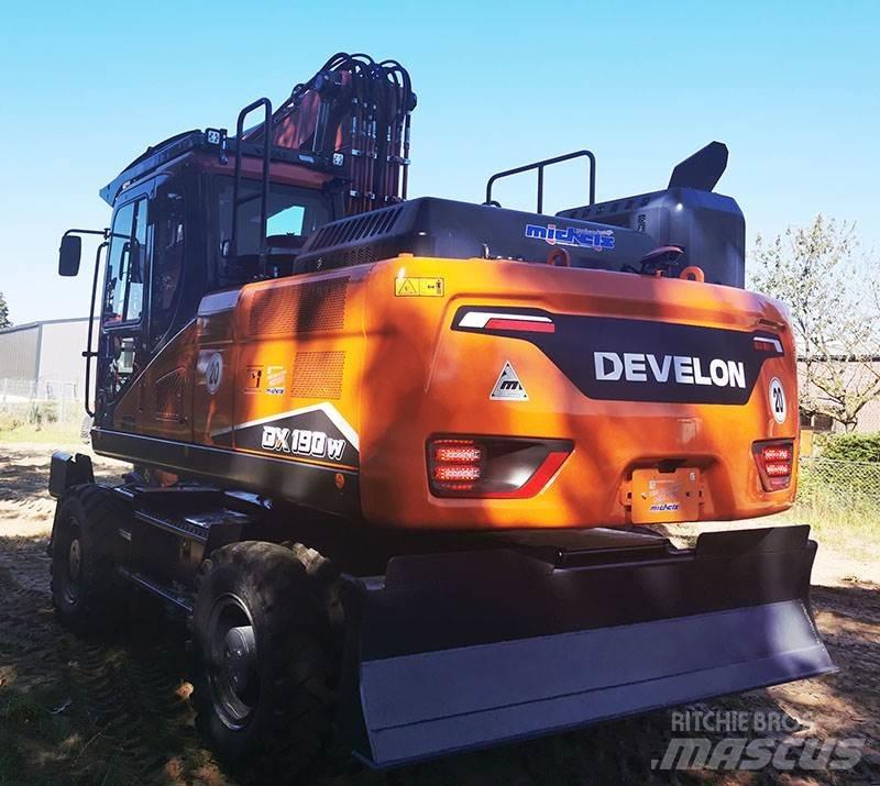 Develon DX 190 W-7 Bagri na kolesih
