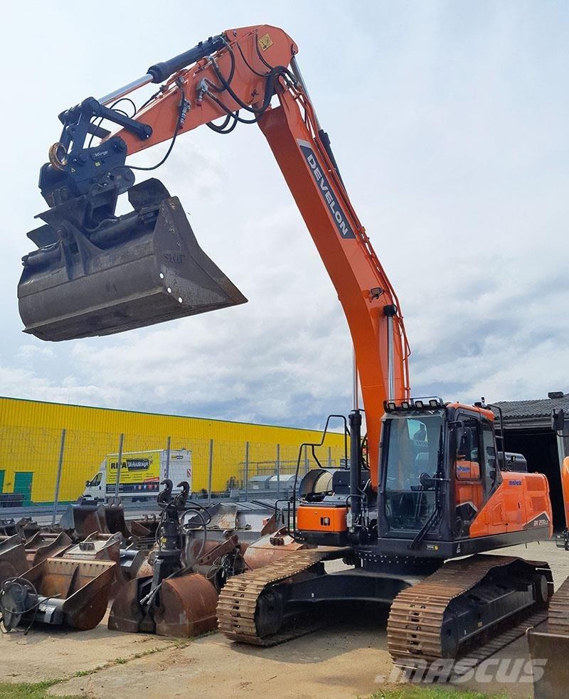 Develon DX 225 LC-7 Bagri goseničarji