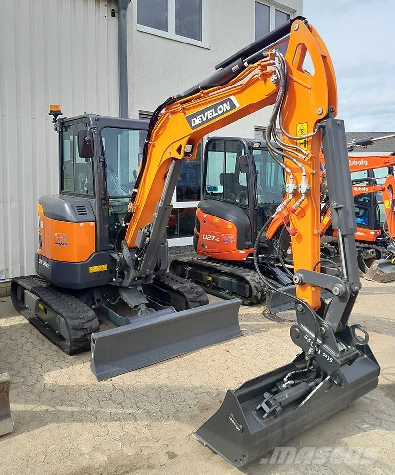 Develon DX 35Z-7 Mini bagri <7t