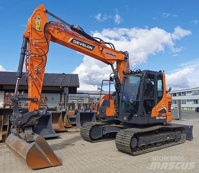 Doosan DX 140 LCR-7 Bagri goseničarji