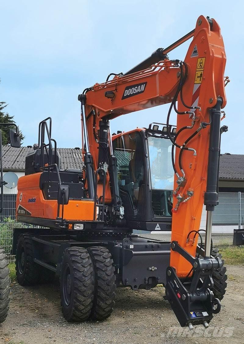 Doosan DX 160 W-7 Bagri na kolesih