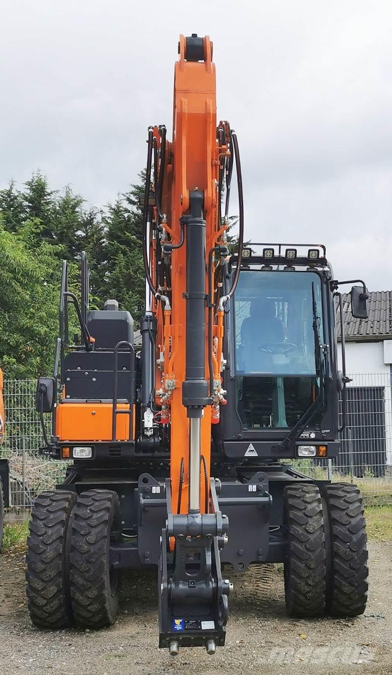 Doosan DX 160 W-7 Bagri na kolesih
