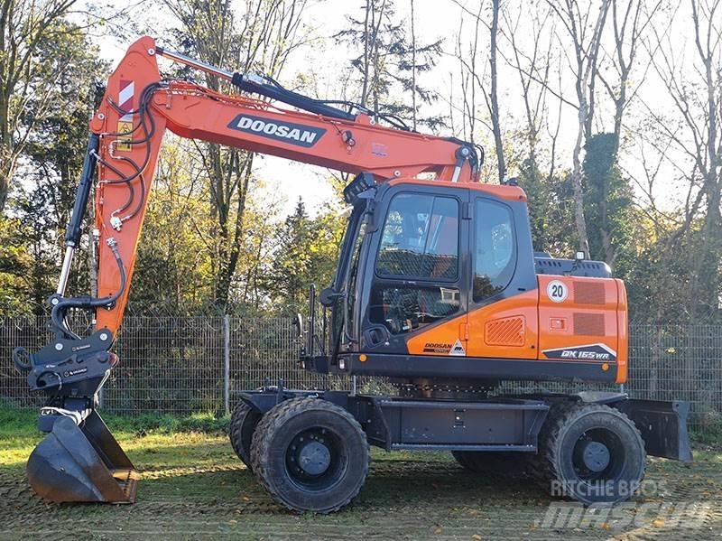 Doosan DX 165 WR-7 Bagri na kolesih