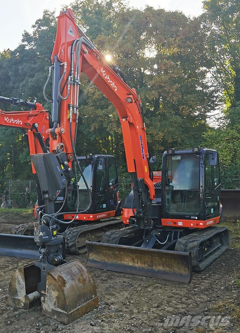 Kubota KX 085-5 GL Mini bagri <7t