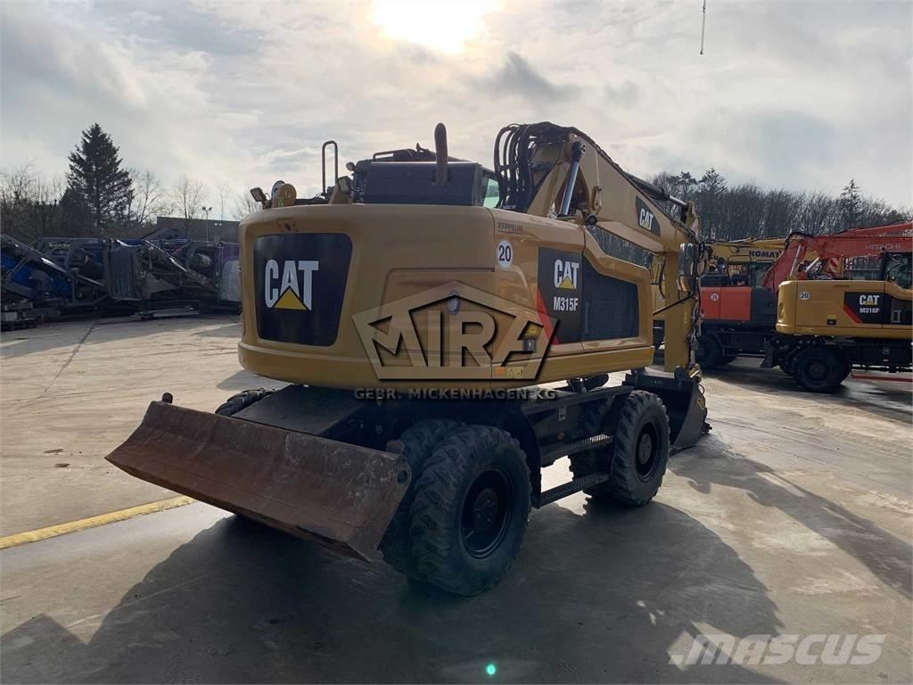 CAT M 315 F Bagri na kolesih