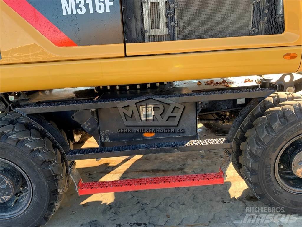 CAT M316 F Bagri na kolesih
