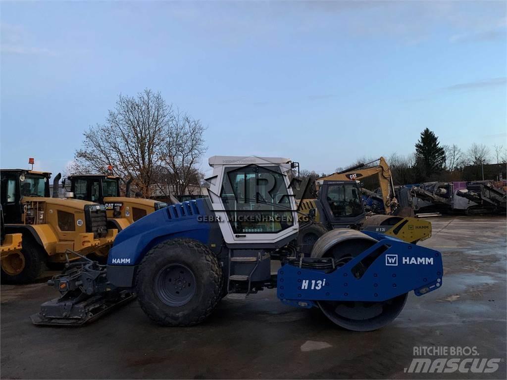 Hamm H 13i + Platten Enojni valjarji