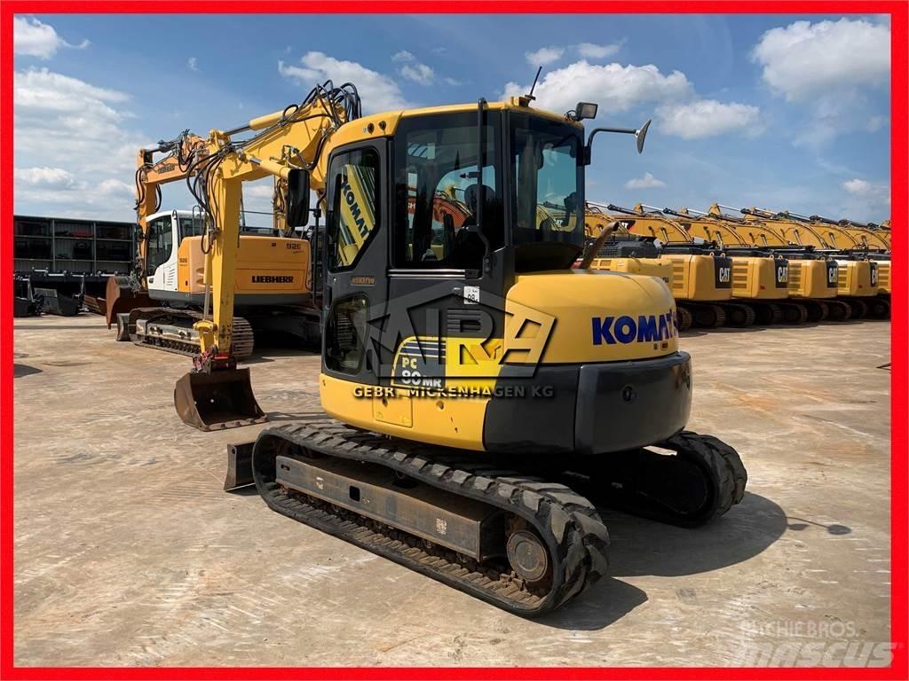 Komatsu PC80 MR-3 Mini bagri <7t