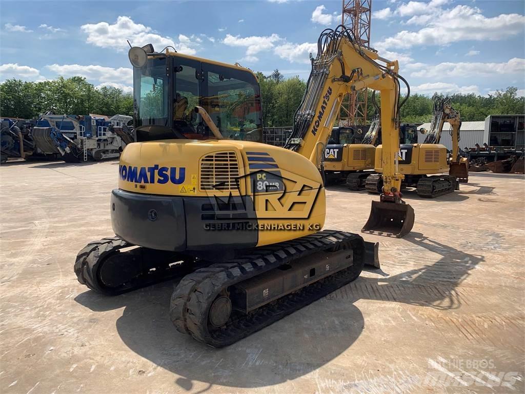 Komatsu PC80 MR-3 Mini bagri <7t
