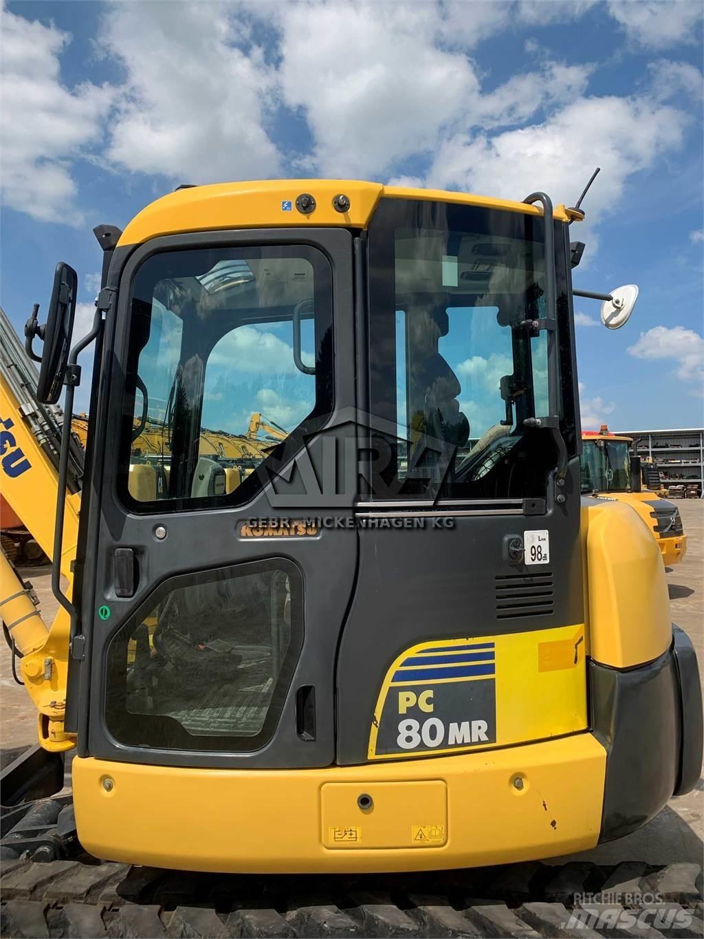 Komatsu PC80 MR-3 Mini bagri <7t
