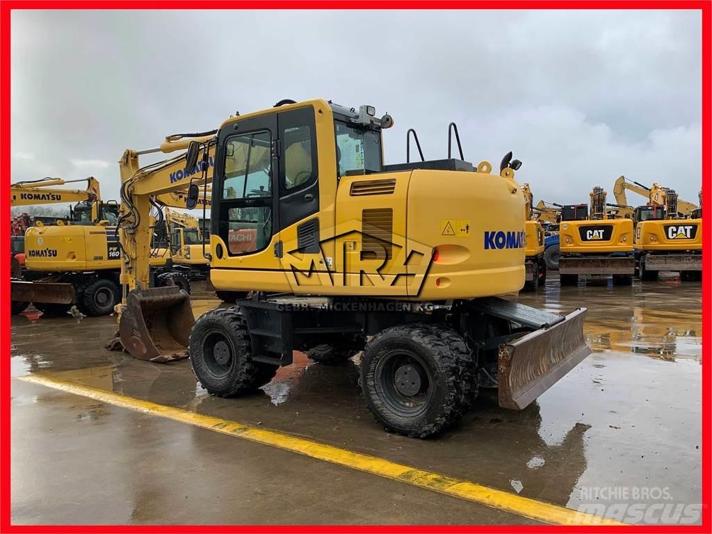 Komatsu PW148-10 Bagri na kolesih
