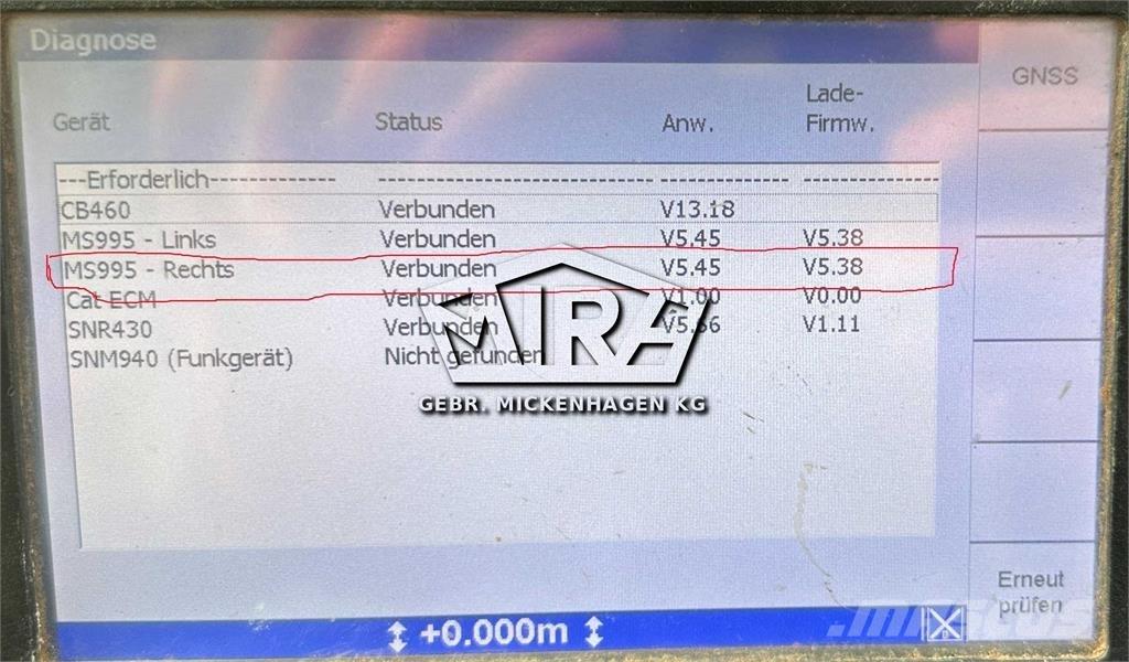 Trimble MS995 Gradbeništvo - drugo