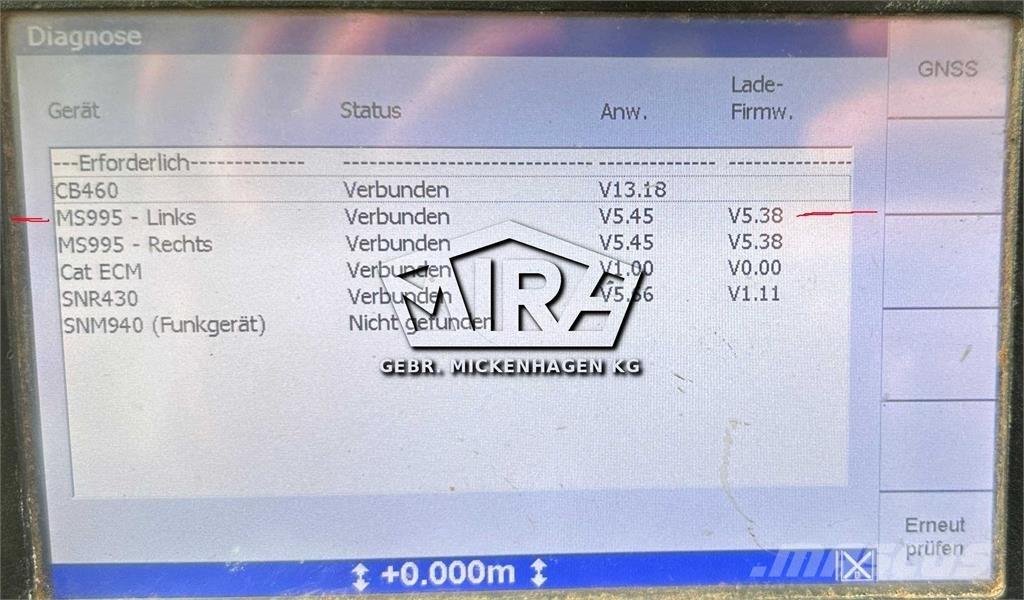 Trimble MS995 Gradbeništvo - drugo