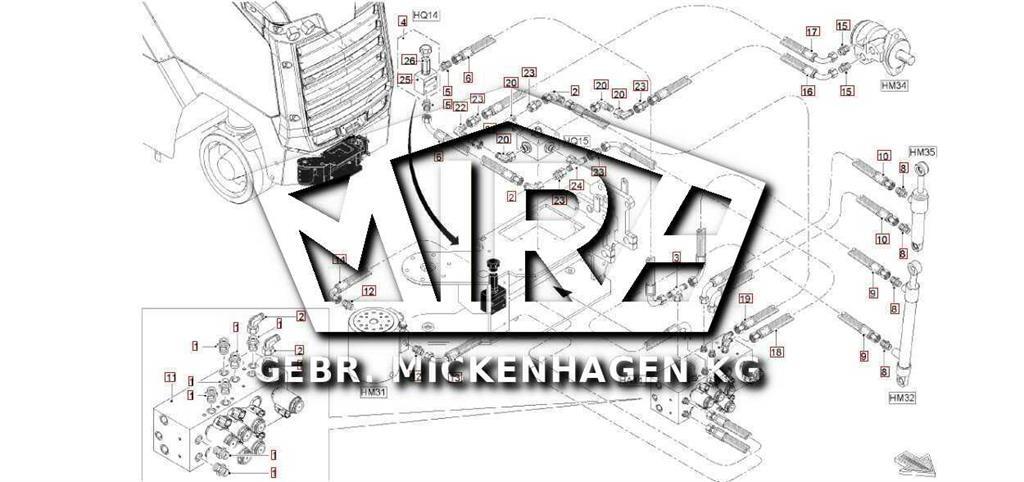 Wirtgen W50 / W60 Pometalni stroji