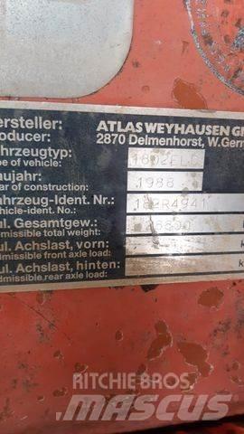 Atlas Kettenbagger Bagri goseničarji