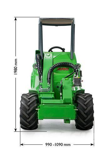 Avant Tecno 423 Kolesni nakladalci