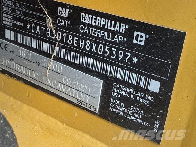 CAT 301.8-05A Mini bagri <7t
