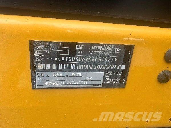 CAT 306CR Mini bagri <7t