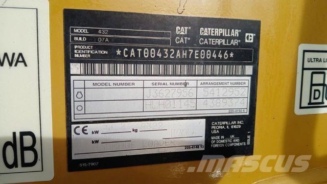 CAT 432 Gradbeništvo - drugo