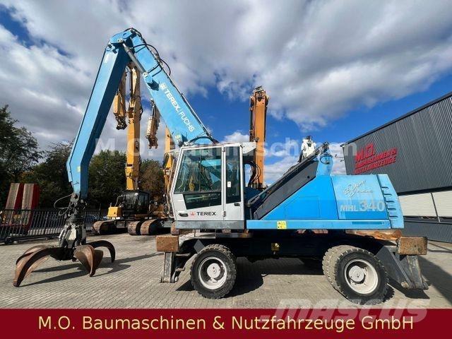 Fuchs MHL 340 Bagri na kolesih