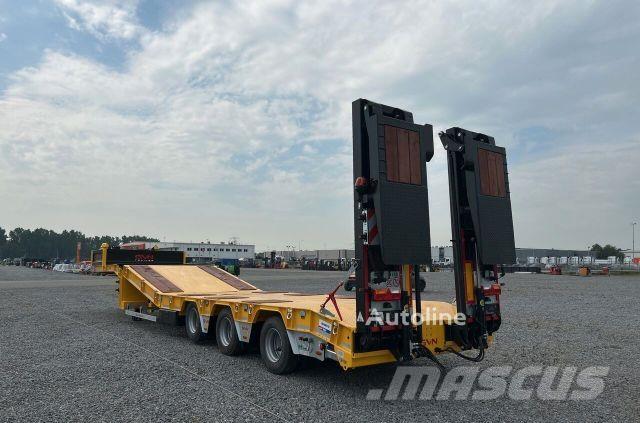  GVN 3 AXLE LOWBED Nizko noseče polprikolice