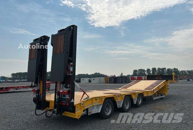  GVN 3 AXLE LOWBED Nizko noseče polprikolice