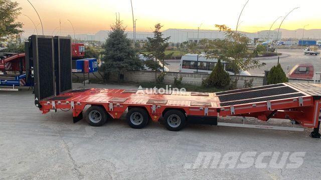  GVN 3 AXLE LOWBED Nizko noseče polprikolice