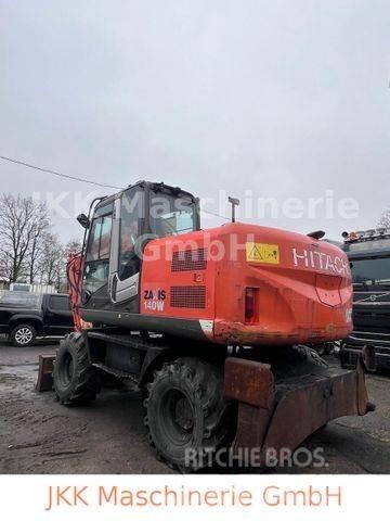 Hitachi ZX 140 W - 3 Bagri na kolesih