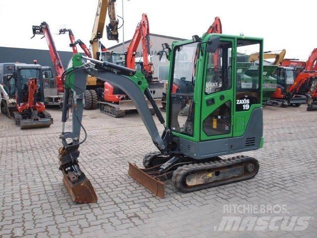 Hitachi ZX19-5 Mini bagri <7t