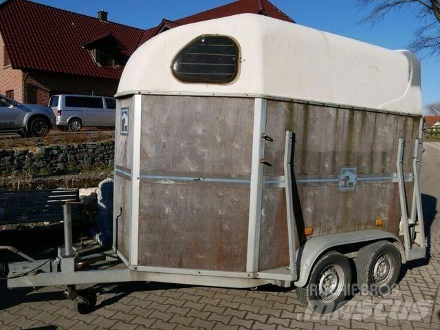  Holz Poly 2 Pferde Prikolice za prevoz živine