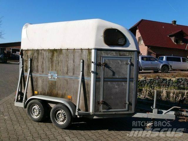  Holz Poly 2 Pferde Prikolice za prevoz živine