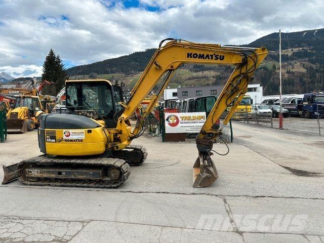 Komatsu PC88MR-6 Mini bagri <7t