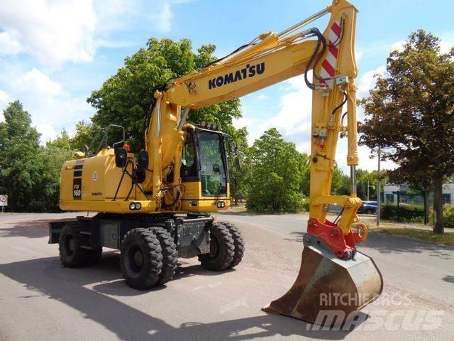 Komatsu PW 160-10 Bagri na kolesih