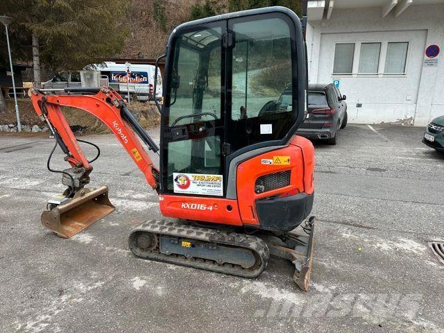 Kubota KX016-4 Mini bagri <7t