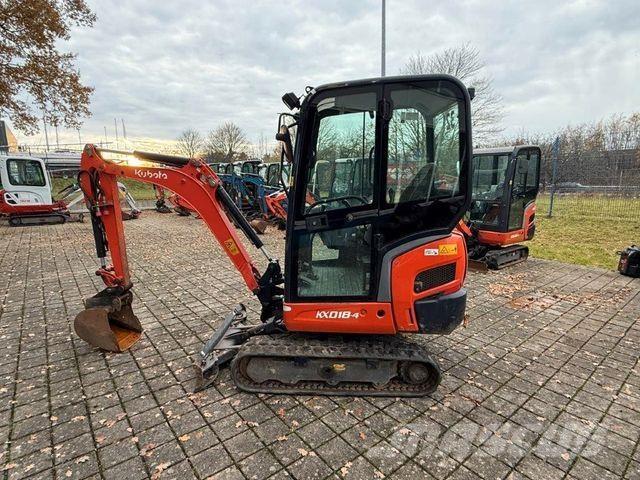 Kubota KX018-4 Mini bagri <7t