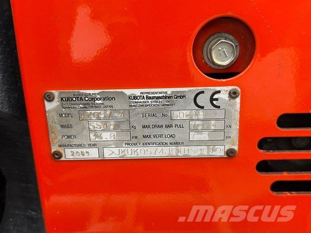 Kubota KX057-4 Mini bagri <7t
