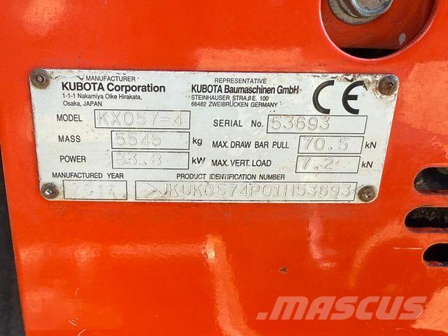 Kubota KX057-4 Mini bagri <7t