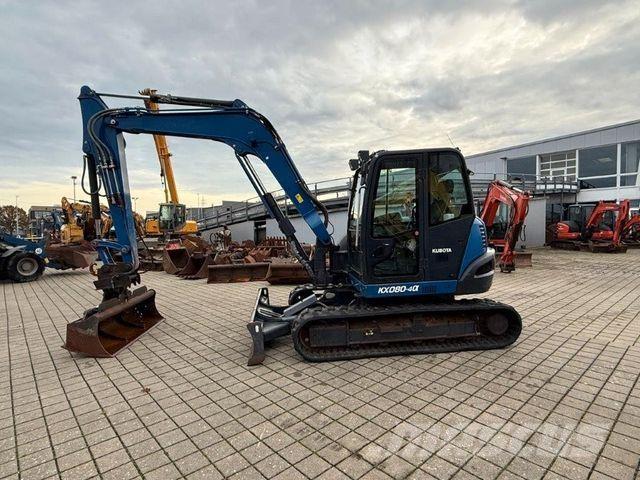 Kubota KX080-4 Mini bagri <7t