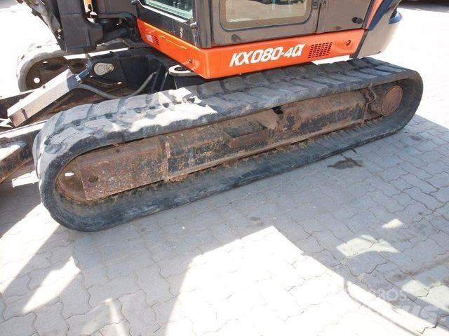 Kubota KX080-4a Mini bagri <7t