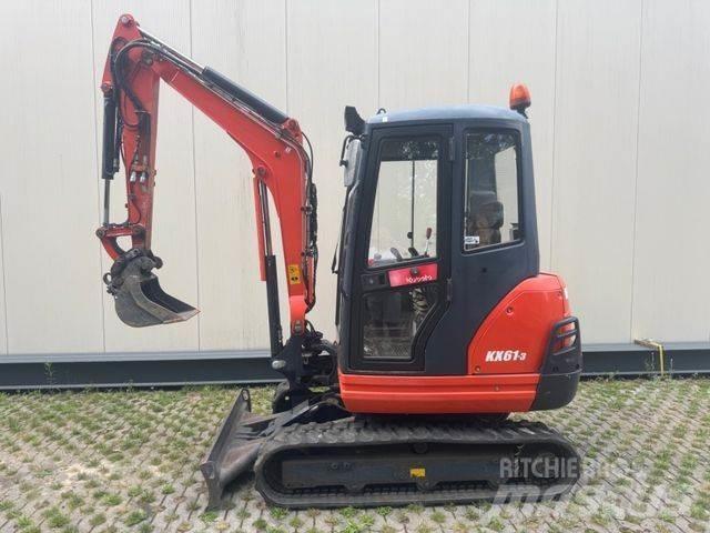 Kubota KX61-3 Mini bagri <7t