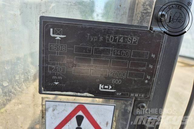Linde D14SP-133-01 Visokodvižni komisionirni viličar